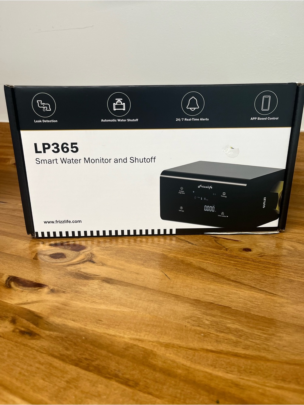 Whole Home Water Leak Detection. LP365 Smart Water Monitor and Shutoff